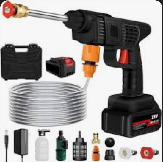 High Pressure Car Washing Gun (Double Battery)