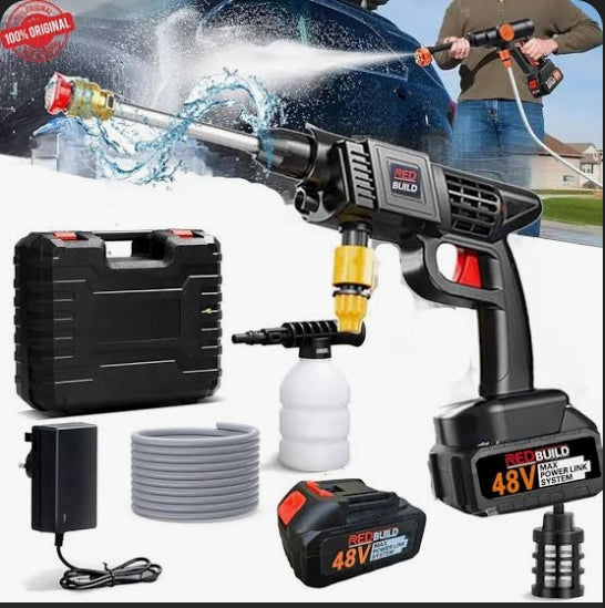 High Pressure Car Washing Gun (Double Battery)