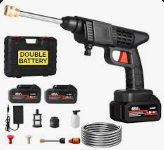 High Pressure Car Washing Gun (Double Battery)